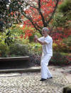 Shaolin-Qigong-Übung mit Dr. Langhoff für den STERN